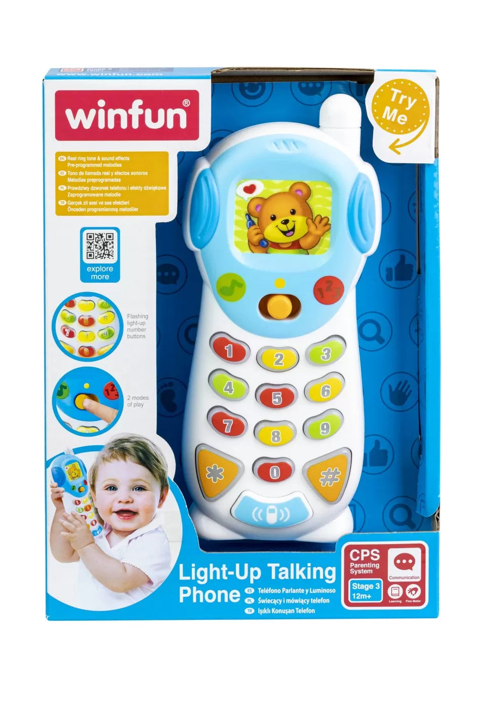 Winfun telefon cu sunete si lumini