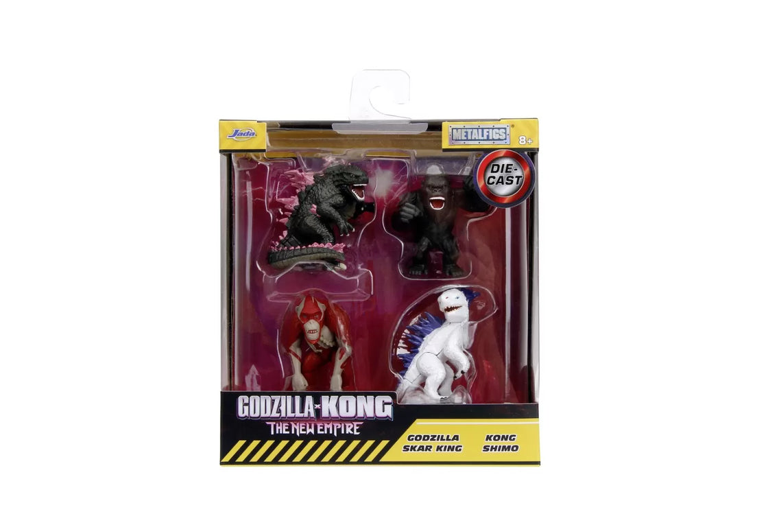 Jada godzilla set 4 figurine metalice 6.5cm