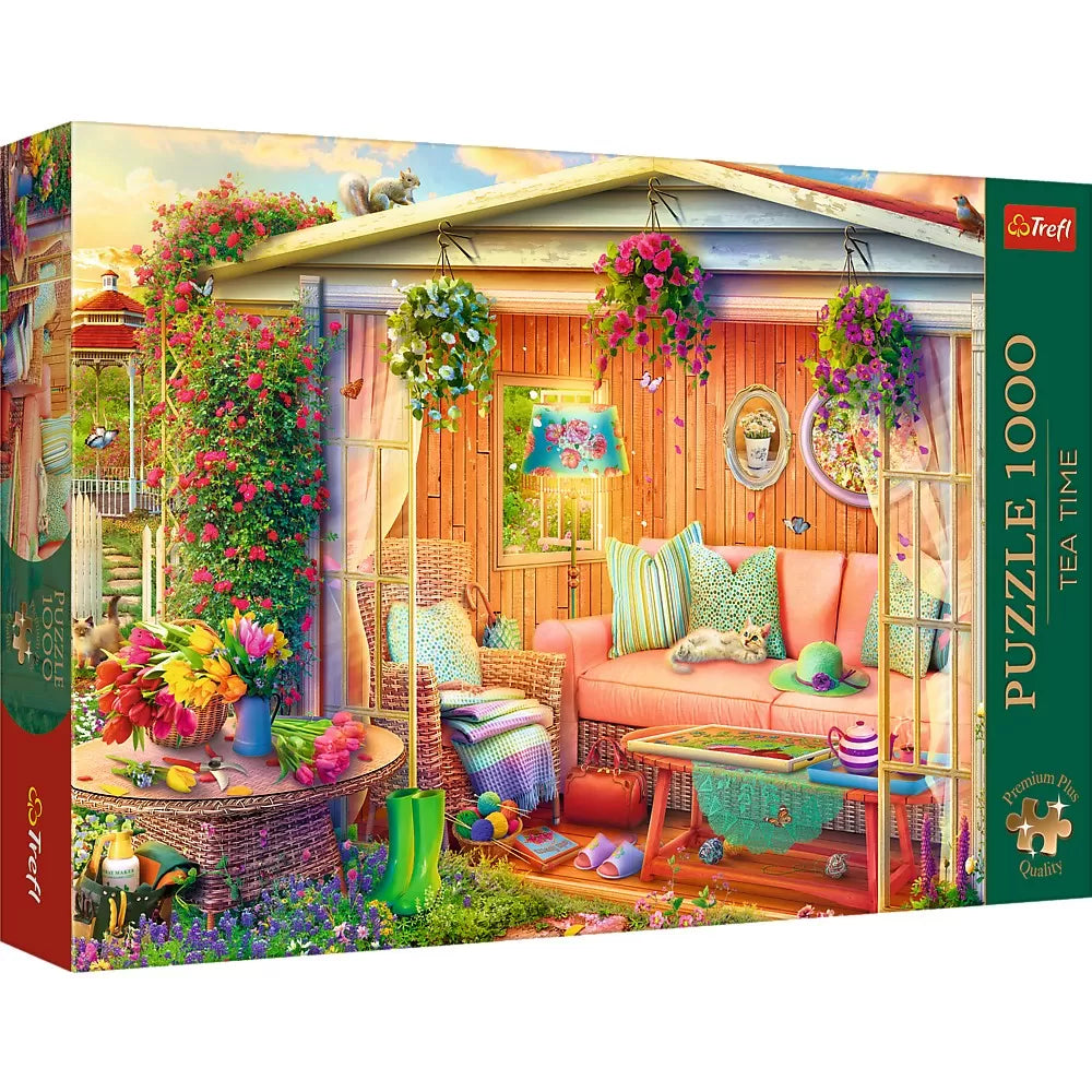 Puzzle trefl 1000 premium plus tea time locul meu preferat