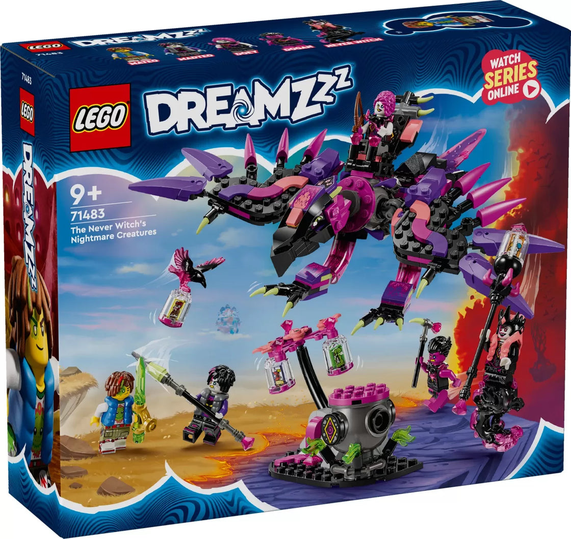Lego dreamzzz creaturile de cosmar ale vrajitoarei din never 71483
