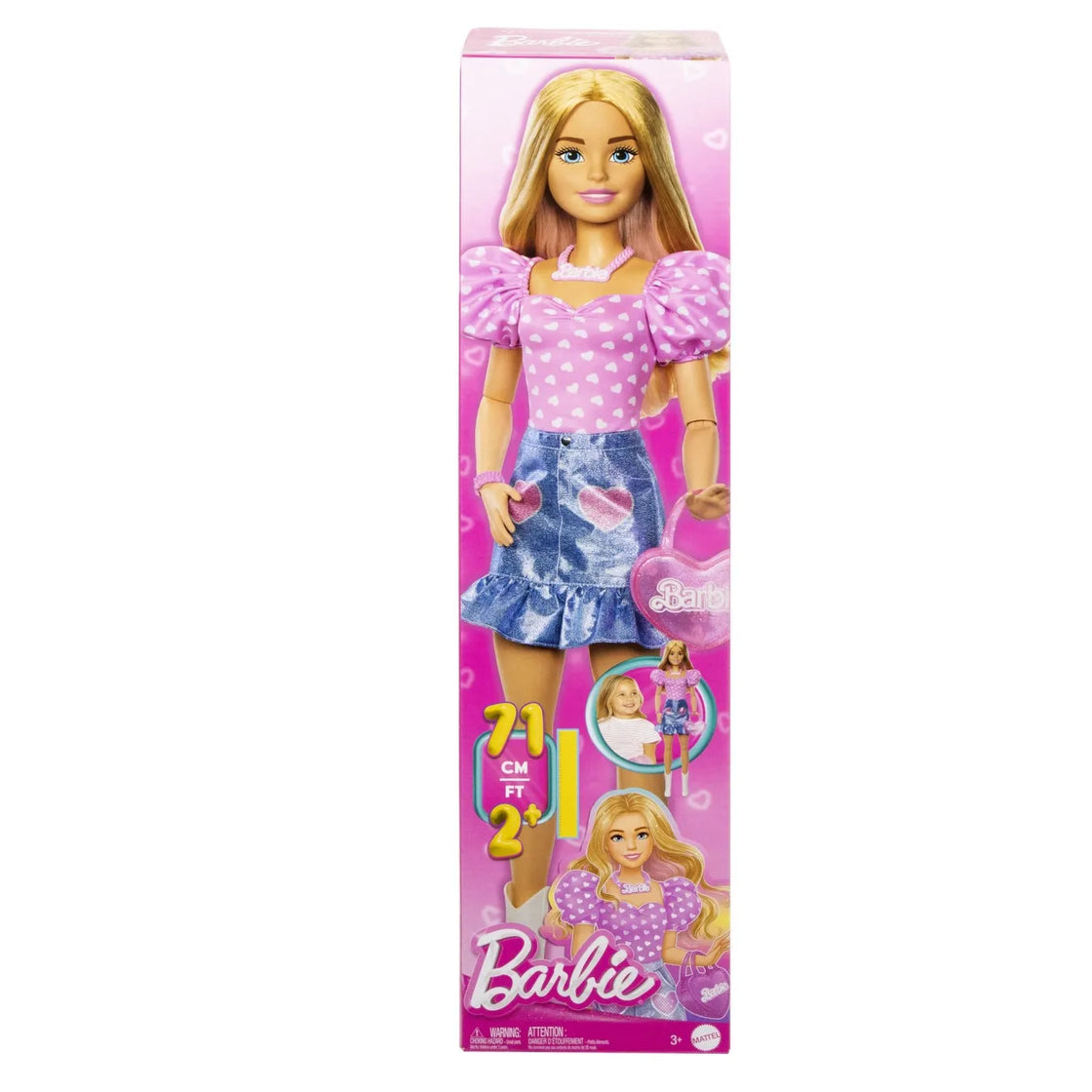 Barbie papusa barbie blonda 71cm
