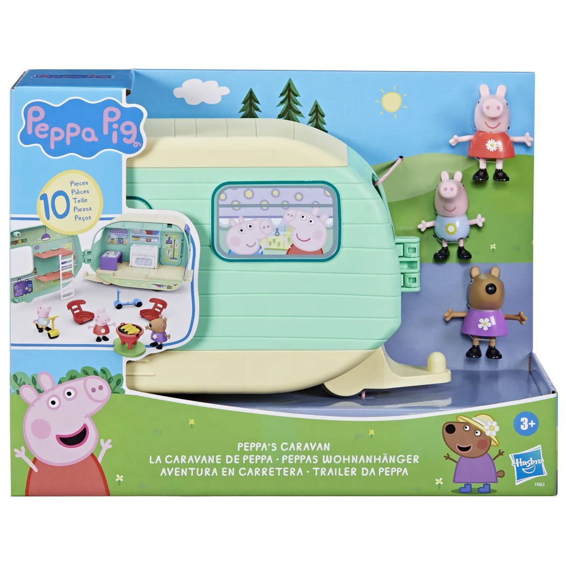 Peppa pig rulota lui peppa