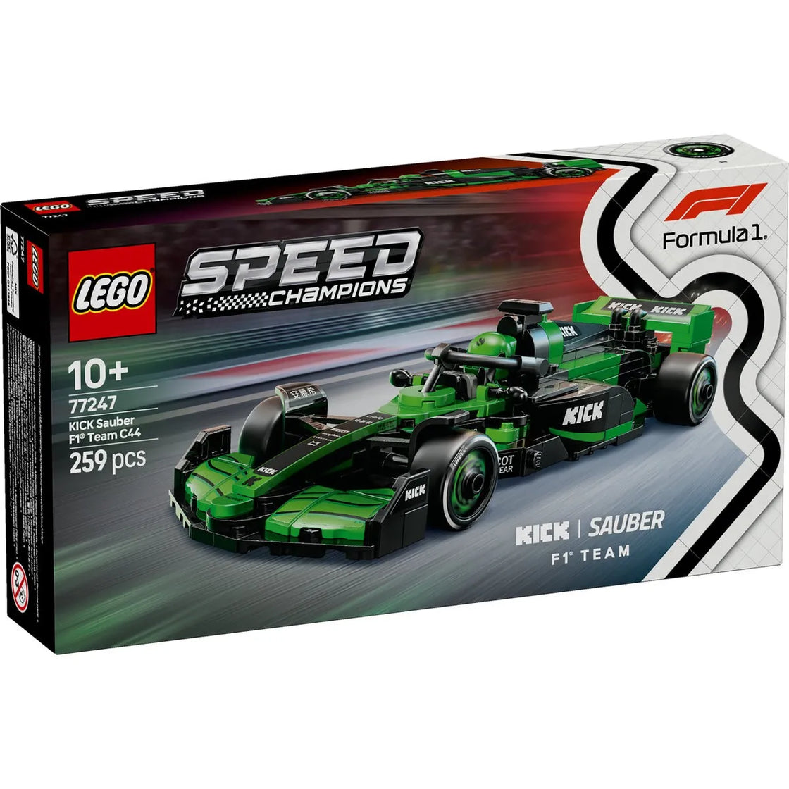 Lego speed champions masina de curse f1 kick sauber 77247