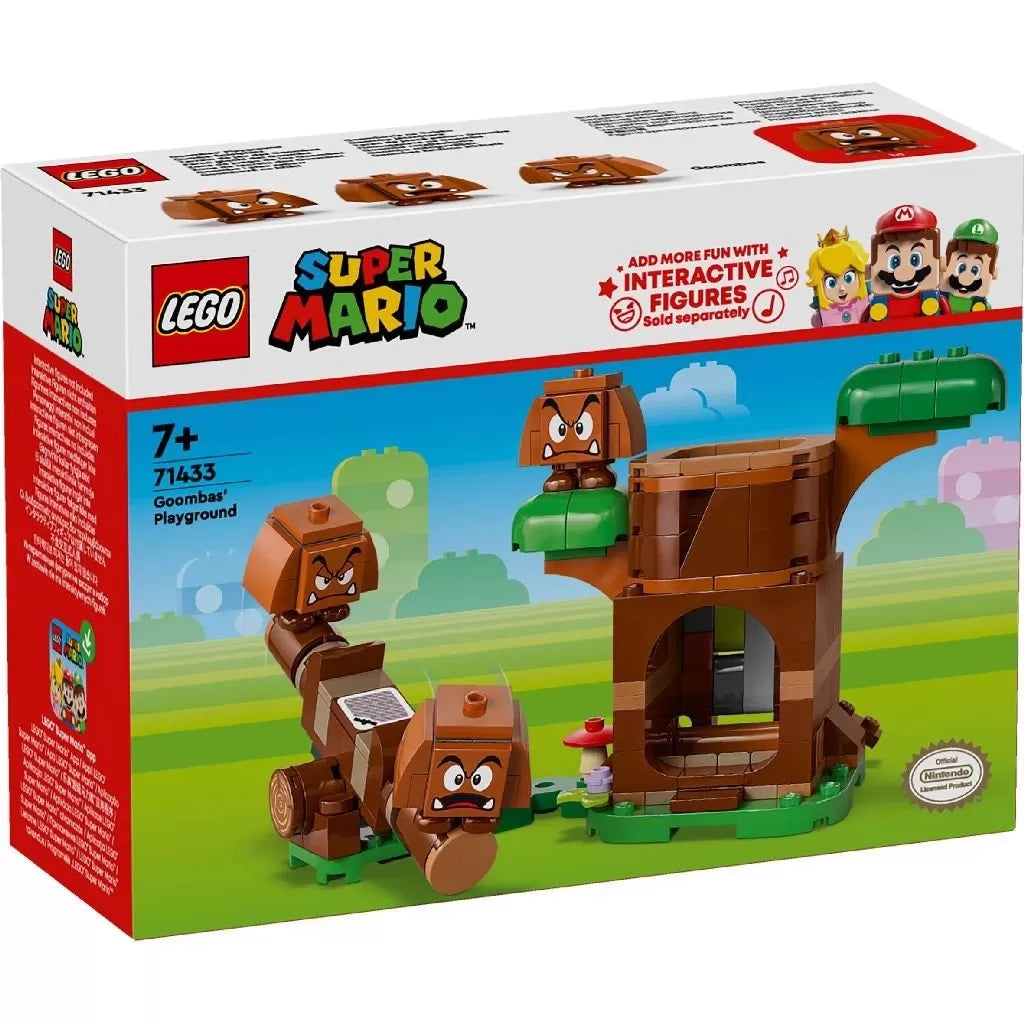 Lego super mario teren de joaca pentru goomba 71433