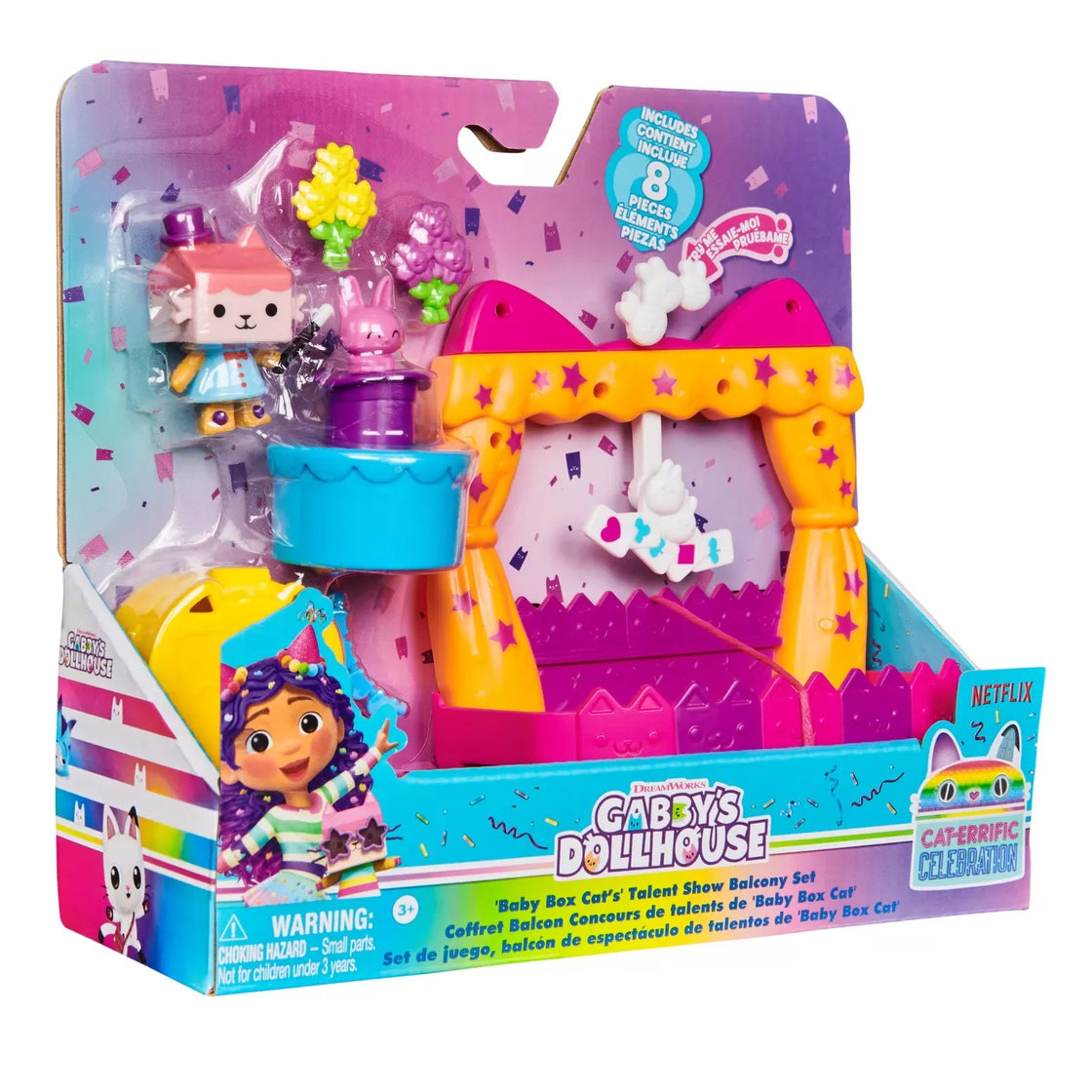 gabbys dollhouse set balcon talent show
