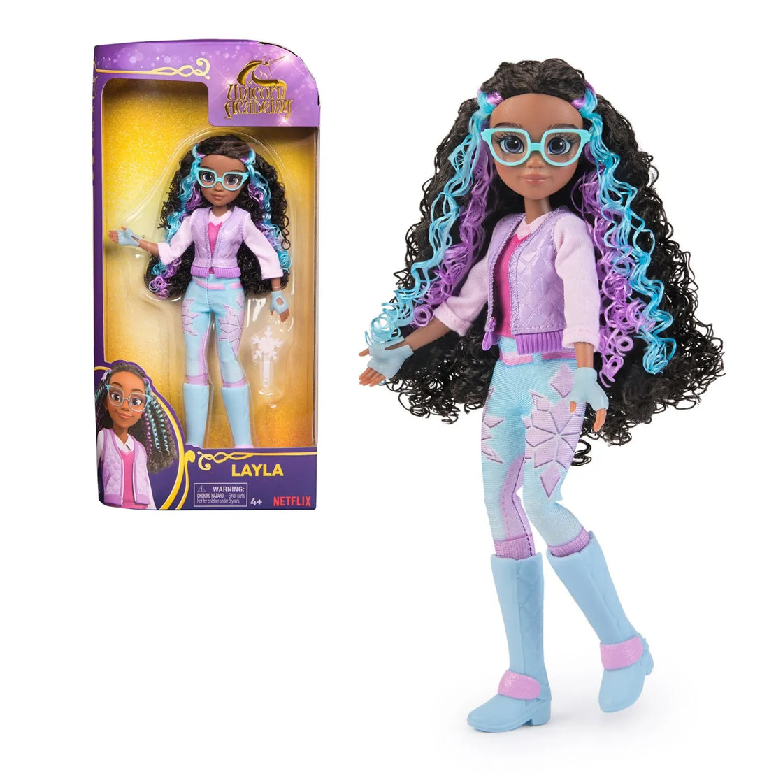 Unicorn academy papusa layla 24cm