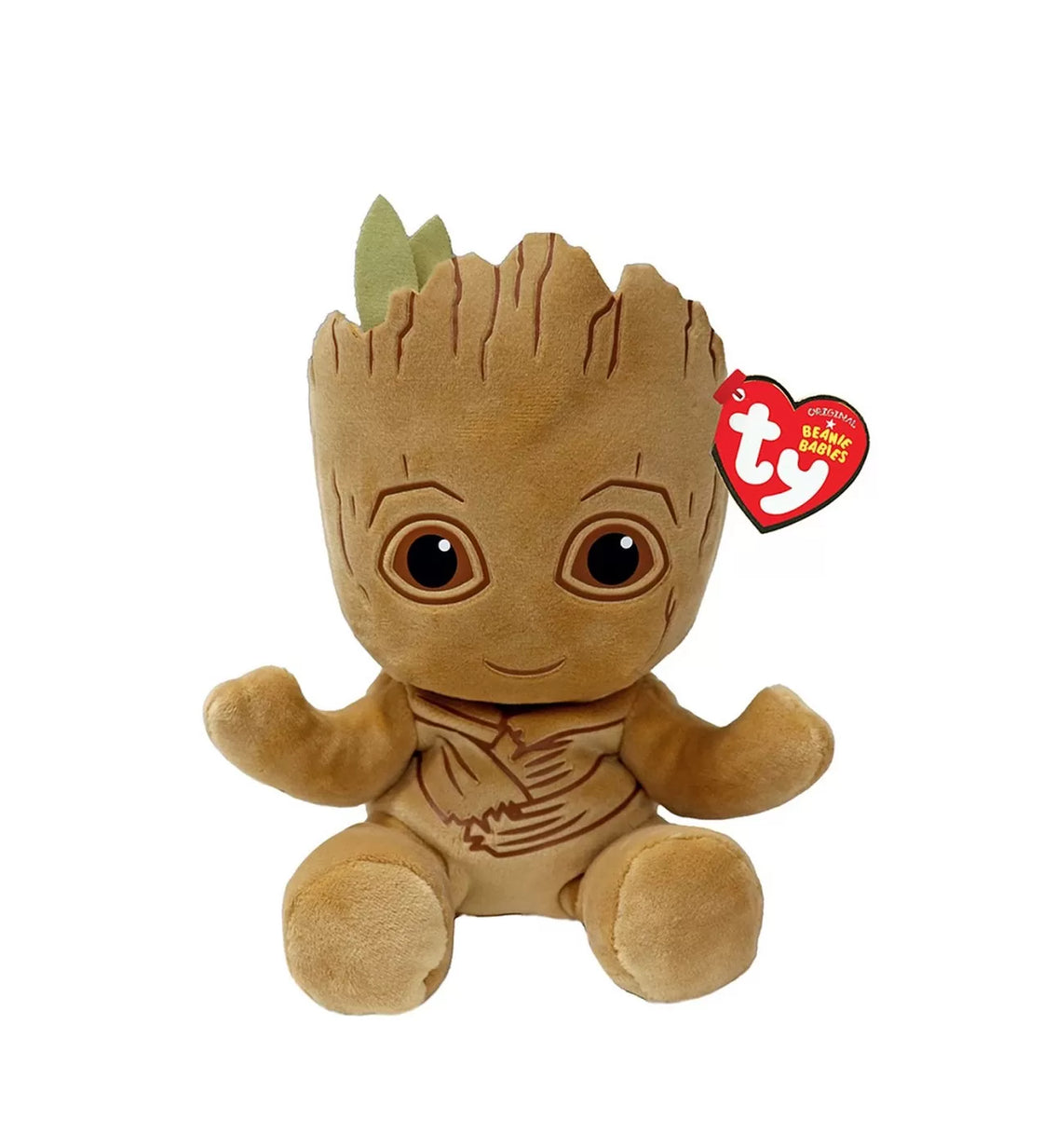 Plus ty 15cm beanie babies soft marvel groot