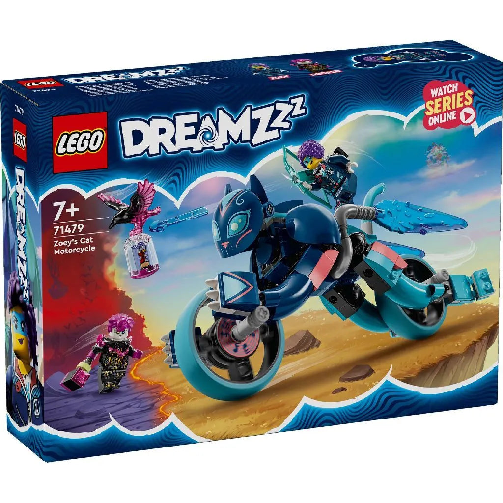 Lego dreamzzz motocicleta pisica a lui zoey 71479