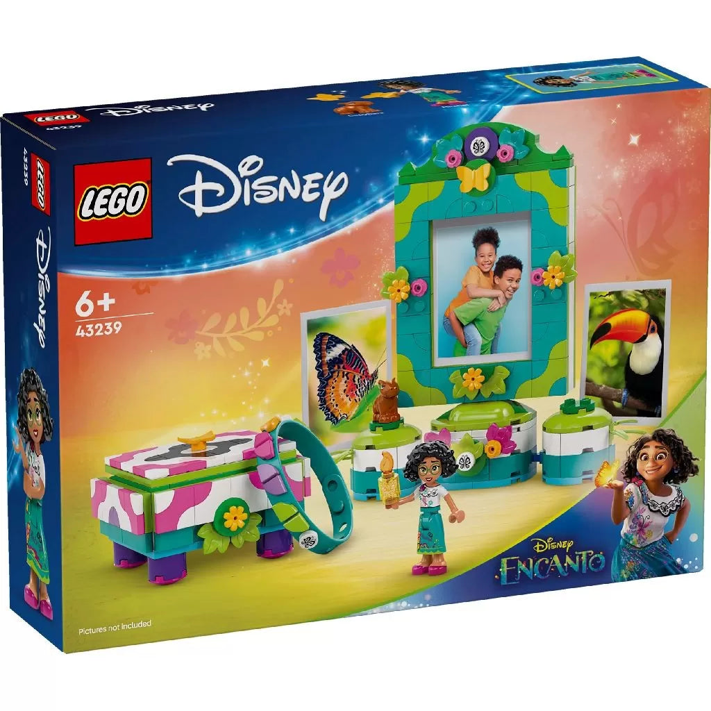 Lego disney rama foto si cutia cu bijuterii ale lui mirabel 43239