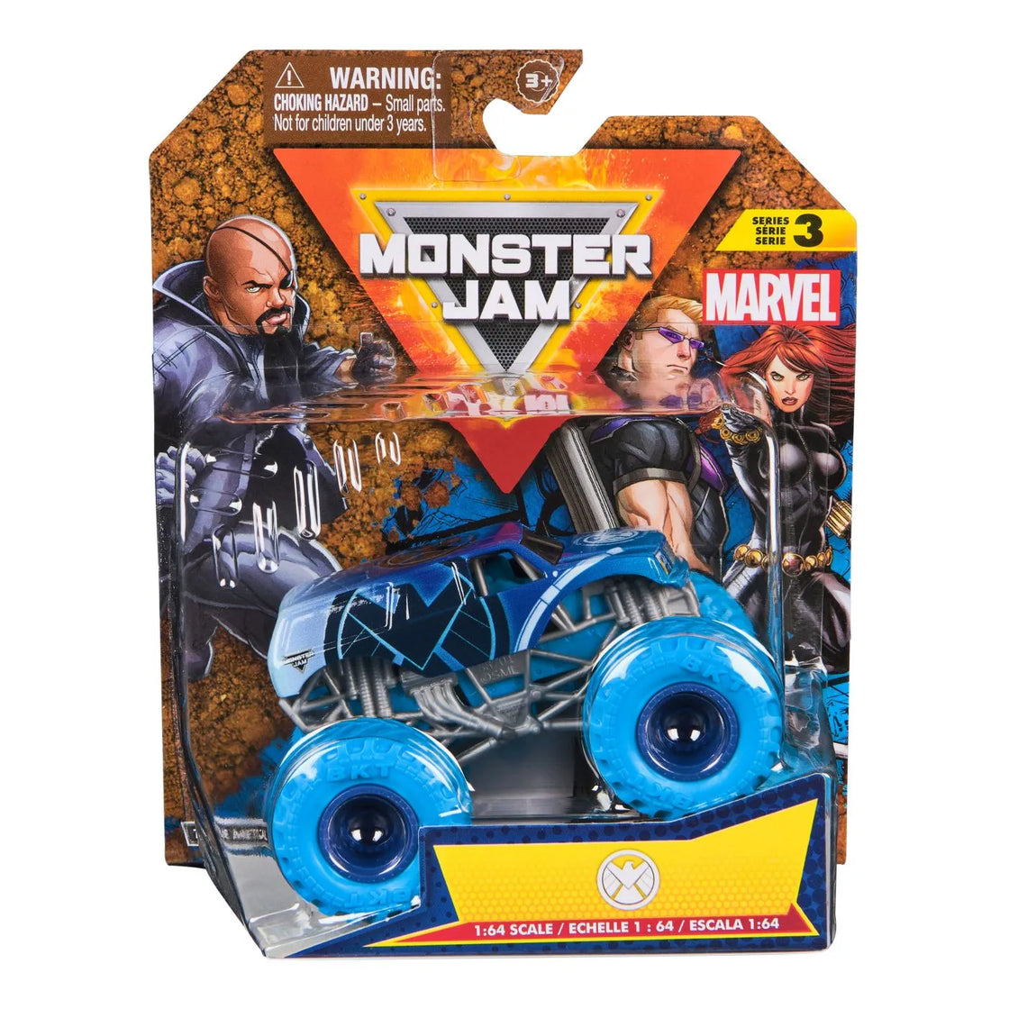 Monster jam marvel camion gigant shield scara 1 la 64