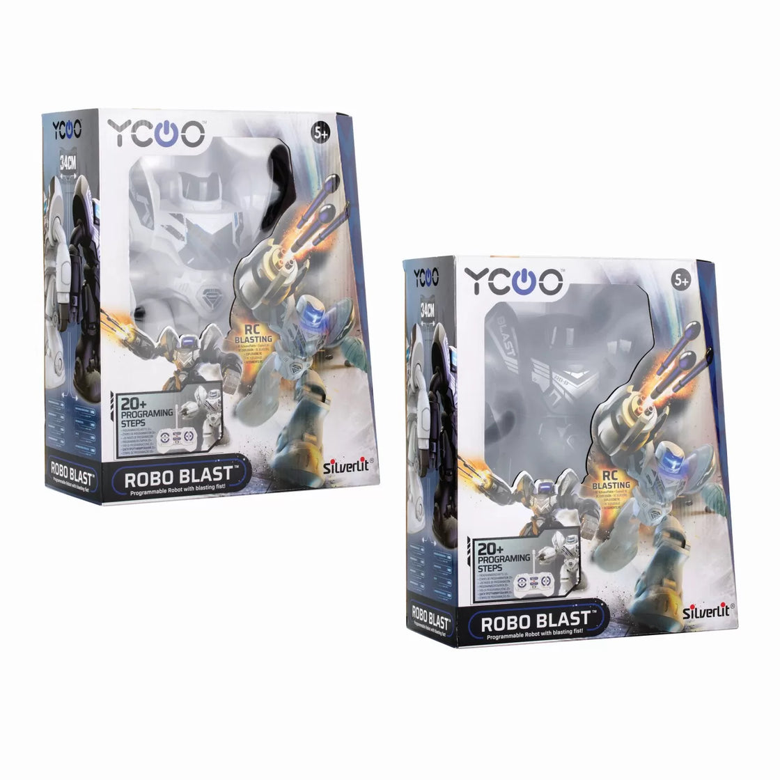 Silverit robo blast robot