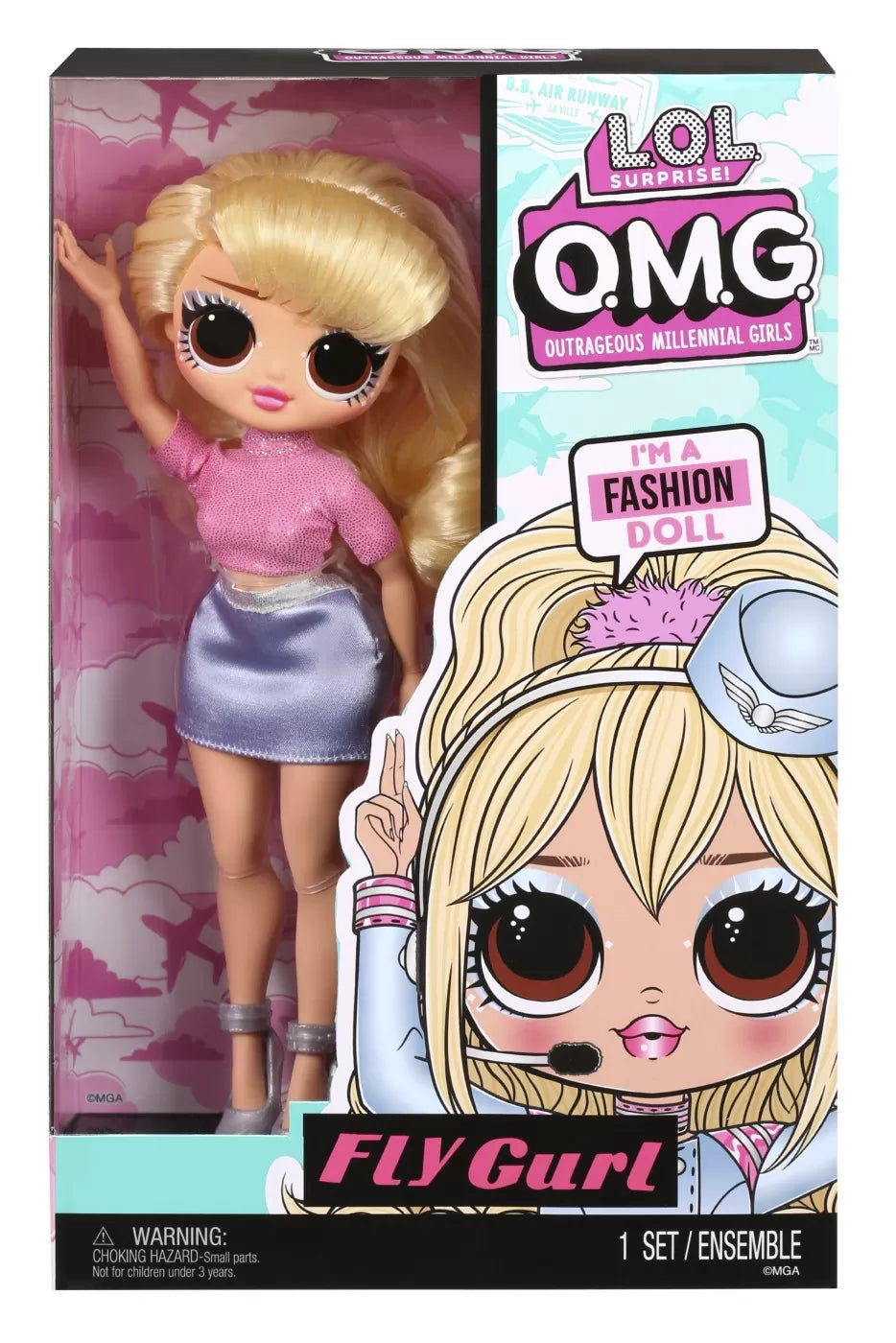 L.o.l surprise! o.m.g. papusa fly gurl