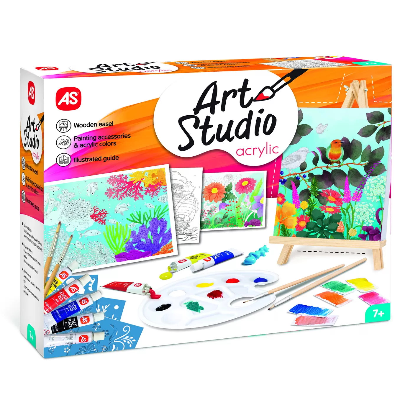 Atelierul de pictura art studio acrylic