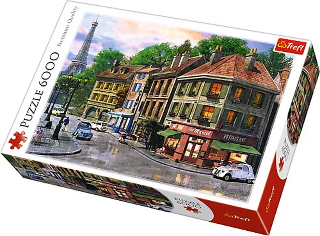 Puzzle trefl 6000 strazile parisului