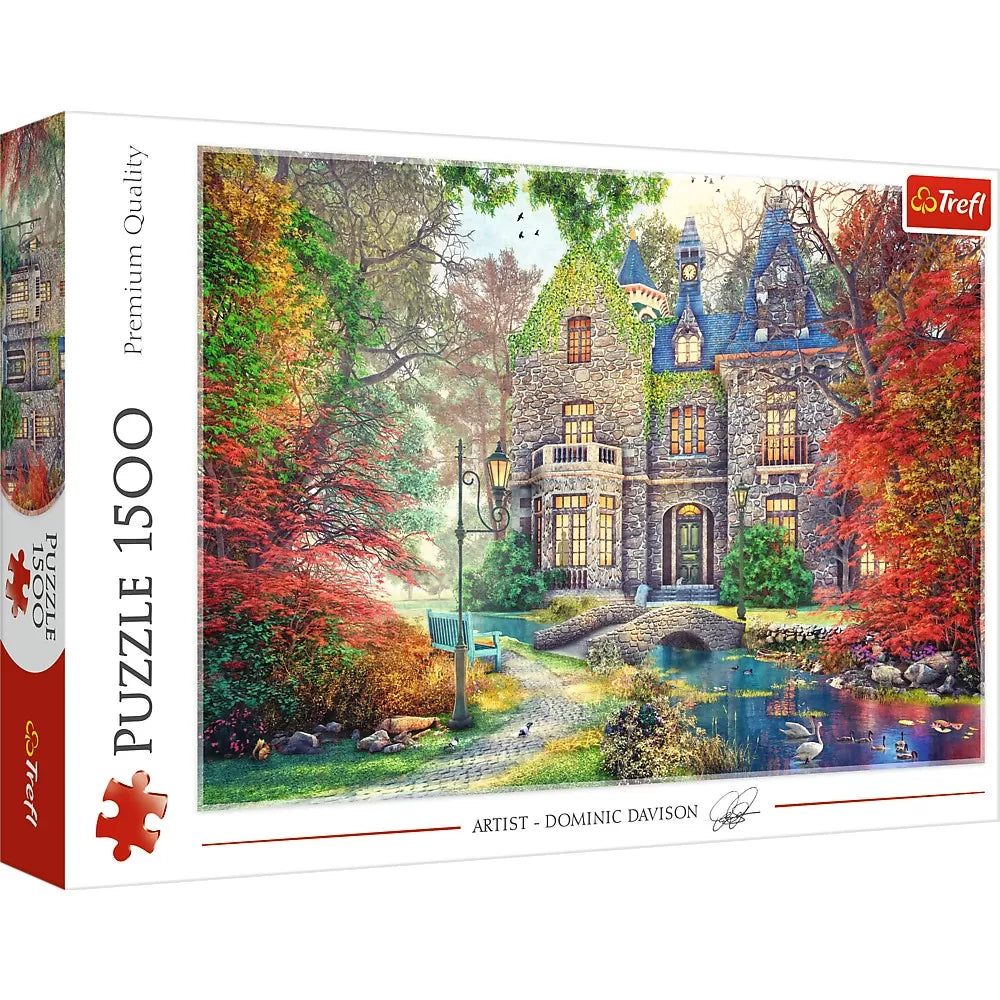 Puzzle trefl 1500 conac de toamna