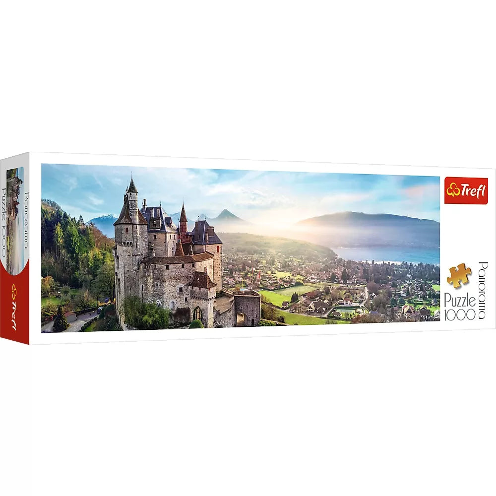 Puzzle trefl 1000 panorama castelul menthon