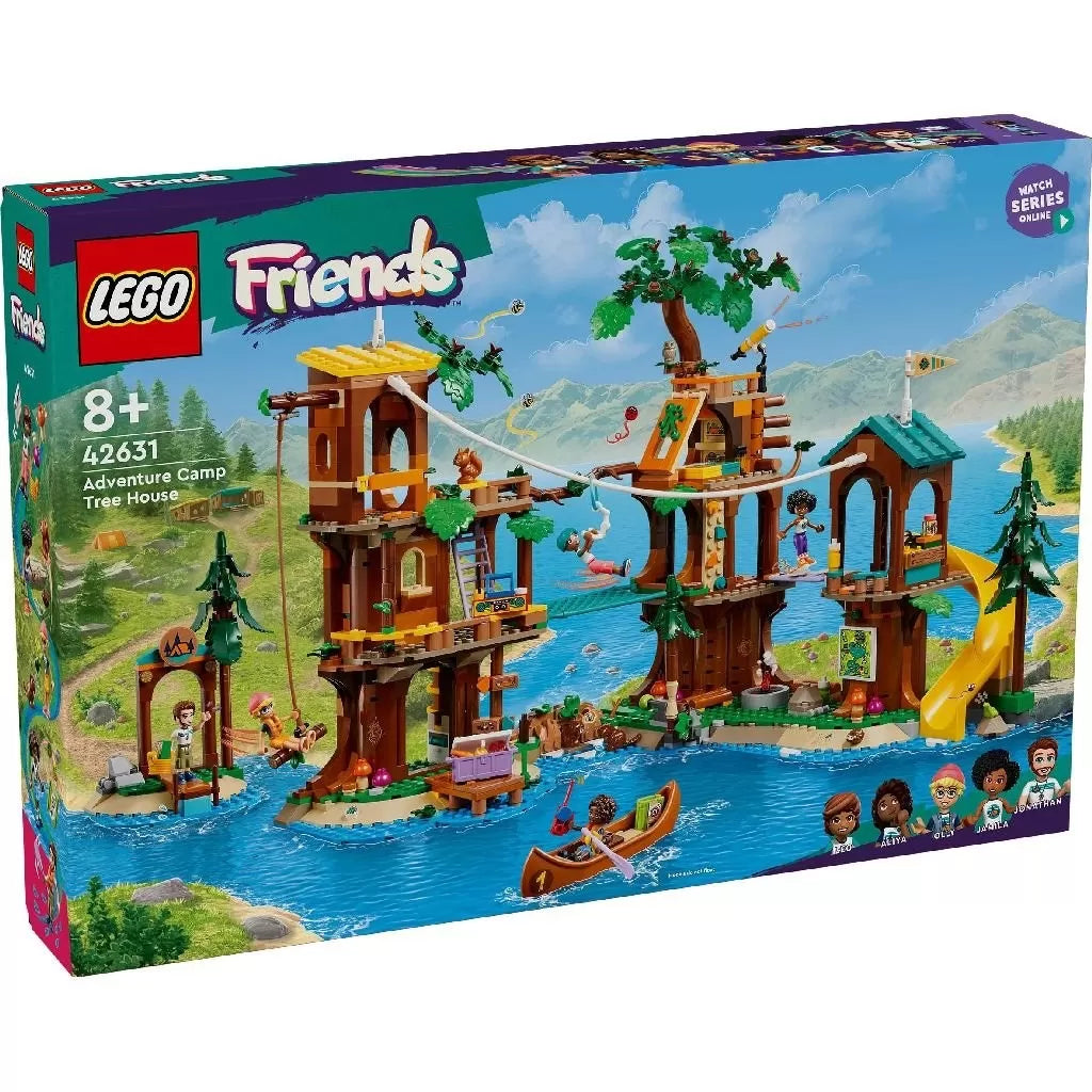 Lego friends casa din copac din tabara de aventuri 42631
