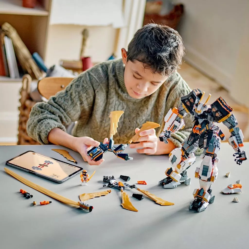 Lego ninjago robotul-dragon de titan al lui cole 71821