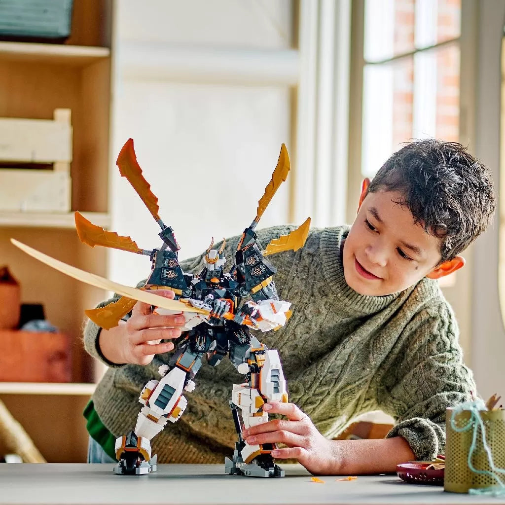 Lego ninjago robotul-dragon de titan al lui cole 71821