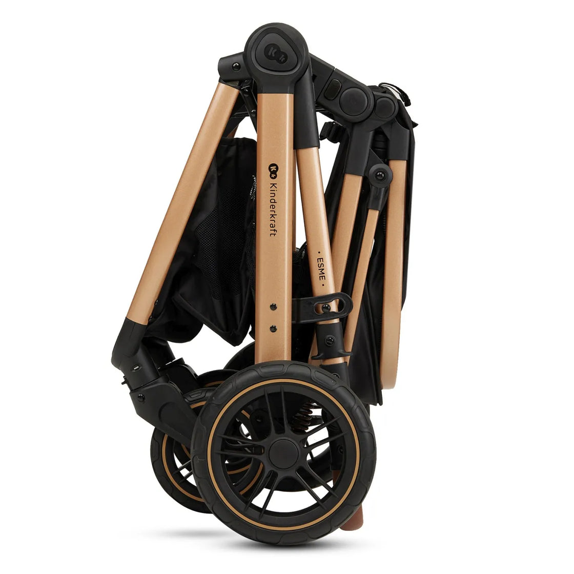 Carucior kinderkraft esme, 3 in 1, pure black