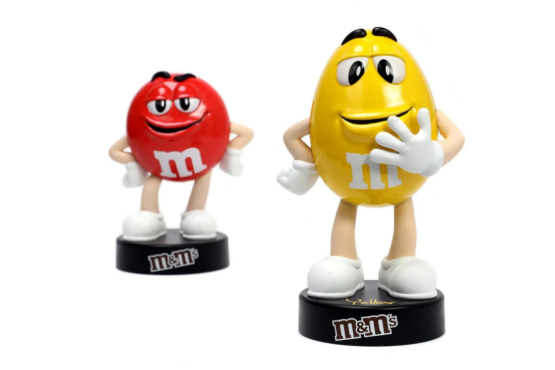 Jada figurina metalica m&m galbena 10cm