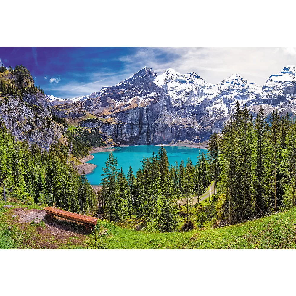 Puzzle 1500 lacul oeschinen