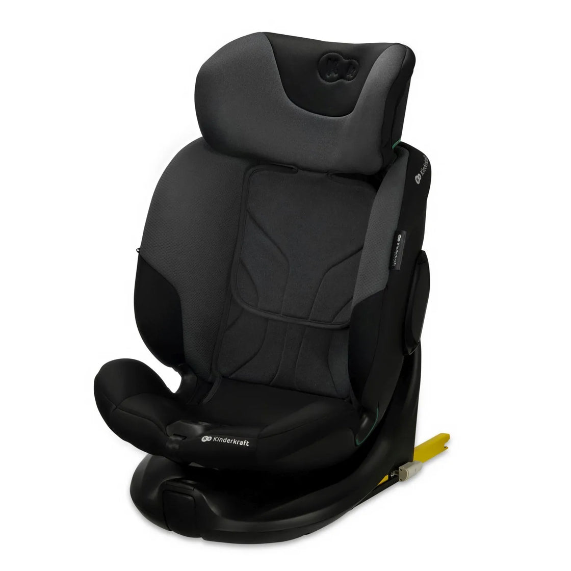 Scaun auto kinderkraft i-fix, i-size 40-150 cm, graphite black