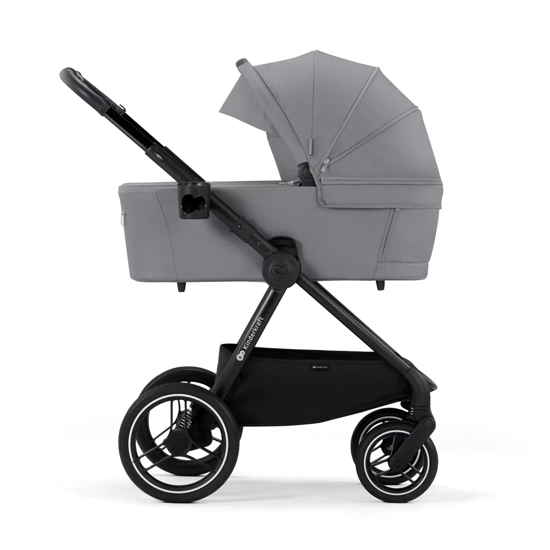 Carucior kinderkraft nea, 2 in 1, platinum grey