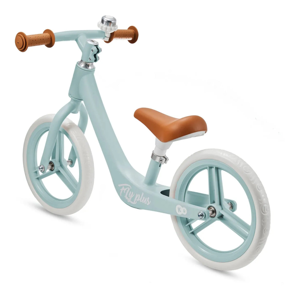 Bicicleta de echilibru kinderkraft fly plus, baby blue