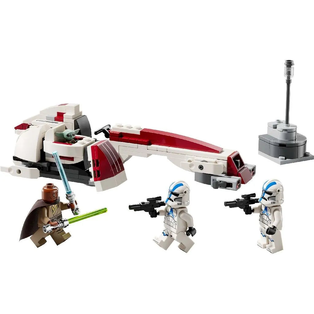 Lego star wars evadare pe motocicleta de viteza barc 75378