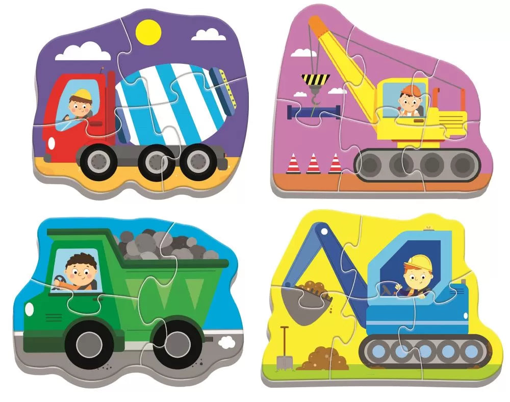 Puzzle trefl baby clasic utilaje la treaba 18 piese