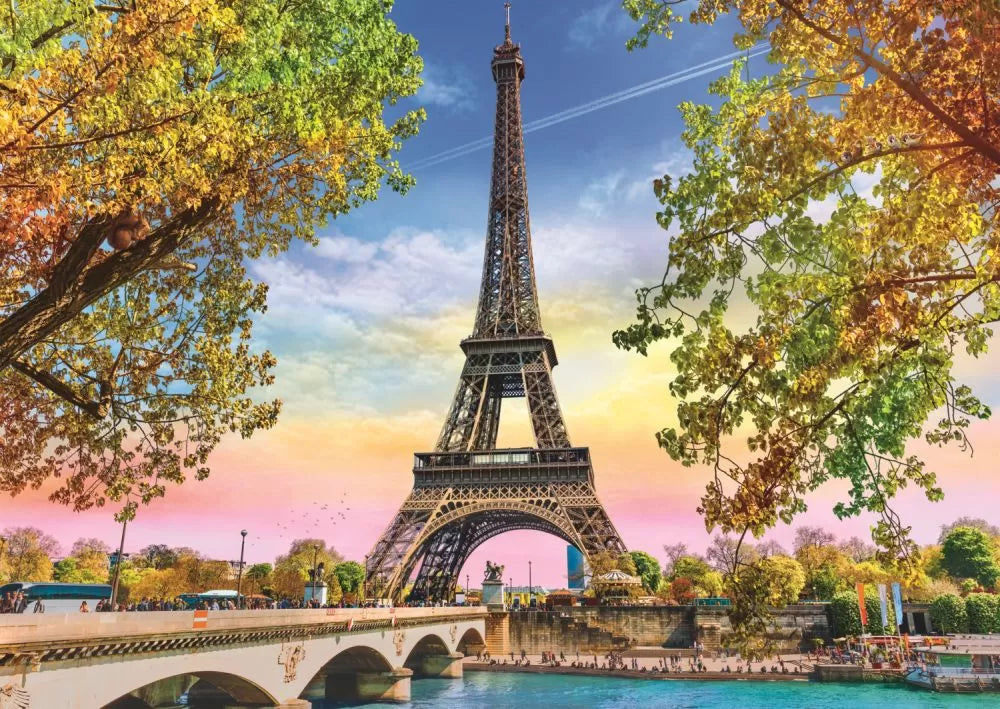 Puzzle trefl 500 romanticul paris