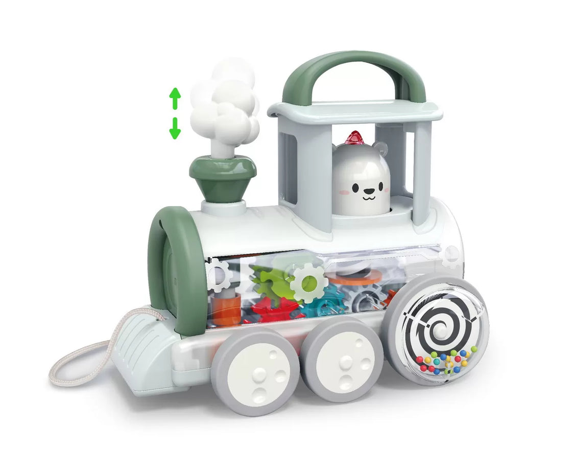 Locomotiva cu mecanism steam
