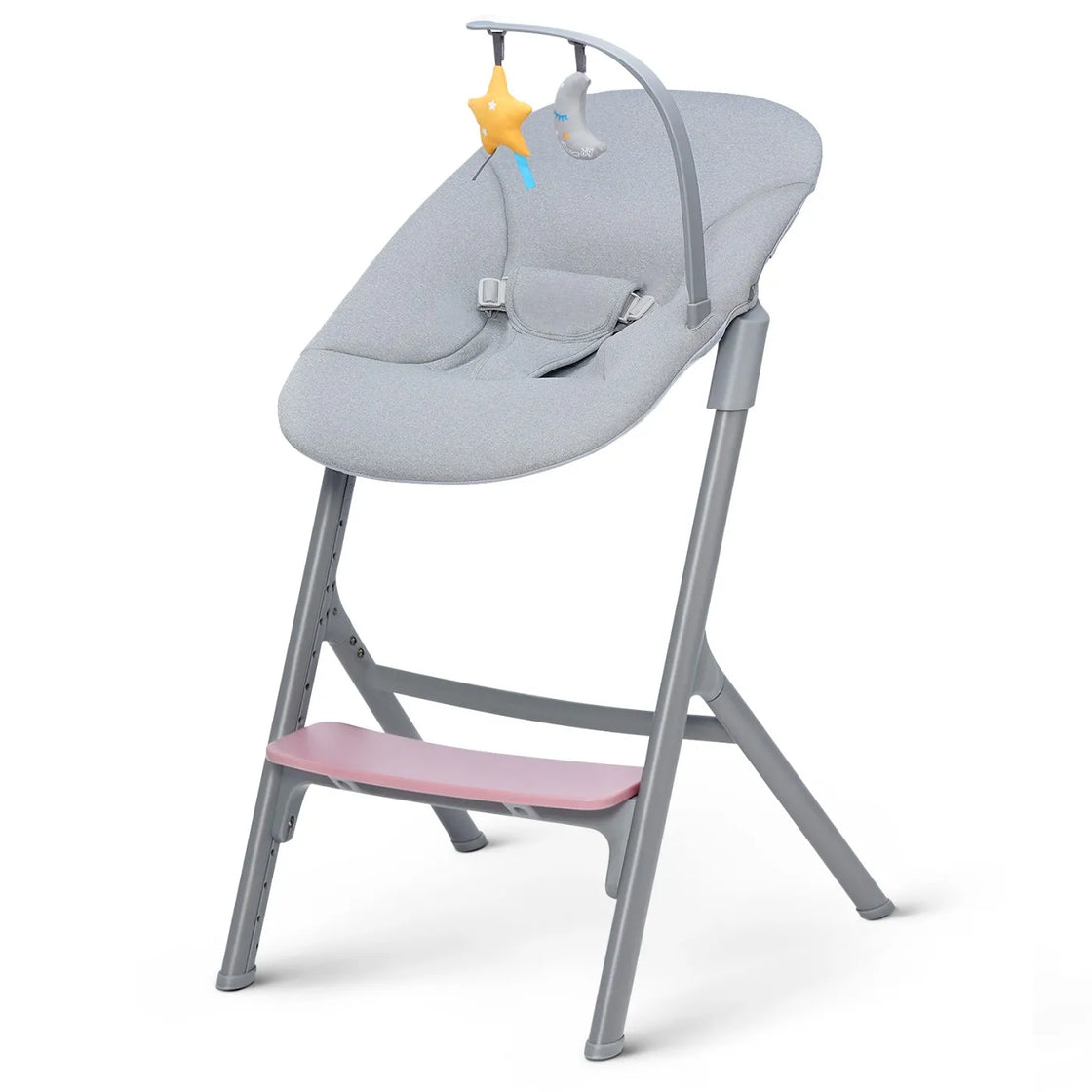 Scaun de masa kinderkraft livy, pink + leagan calmee pink