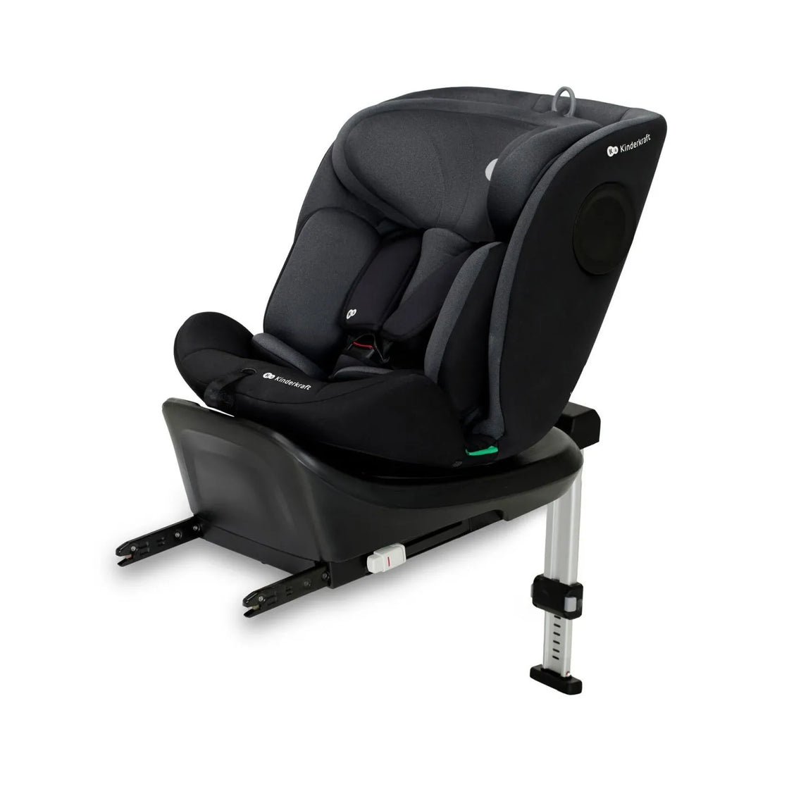 Scaun auto i-size, 40-150 cm, kinderkraft i-360, black