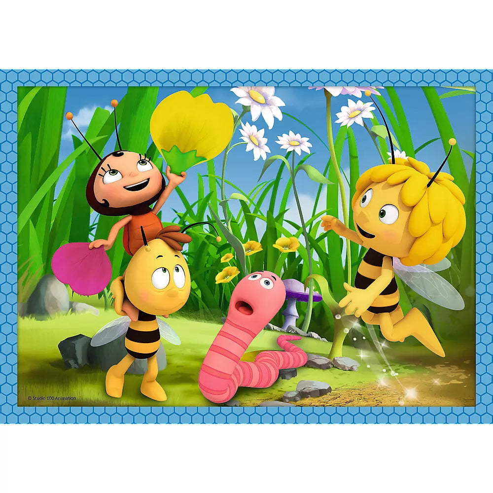Puzzle trefl 4in1 aventurile albinutei maya
