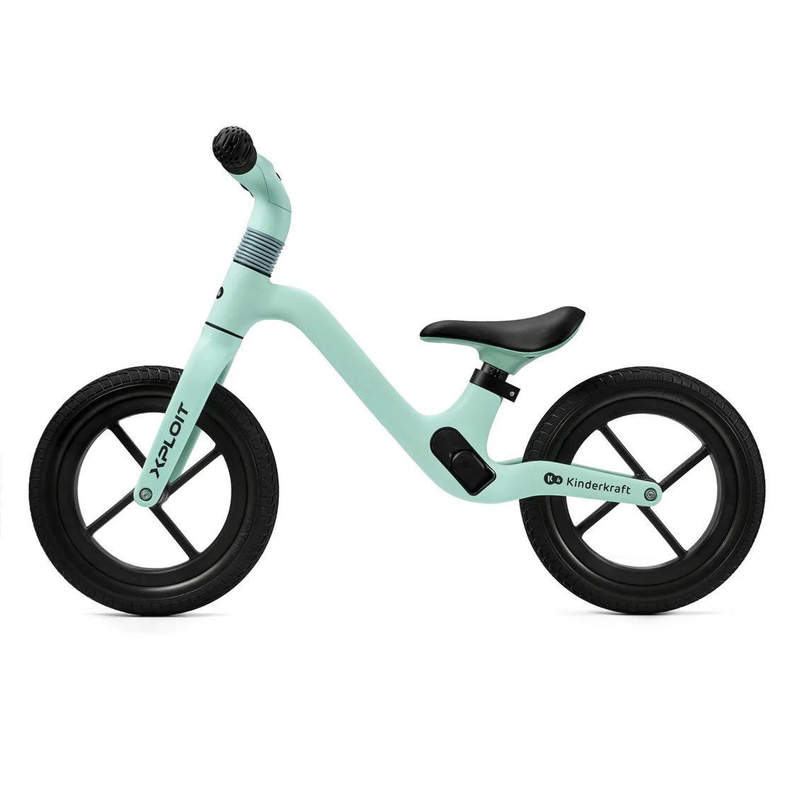 Bicicleta fara pedale kinderkraft xploit, turcoise