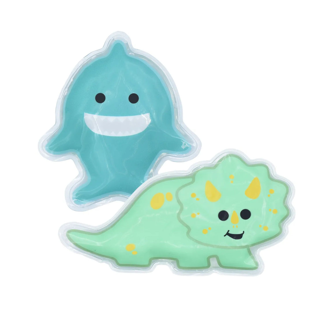 Set 2 pachete gel termic melii model dino rechin