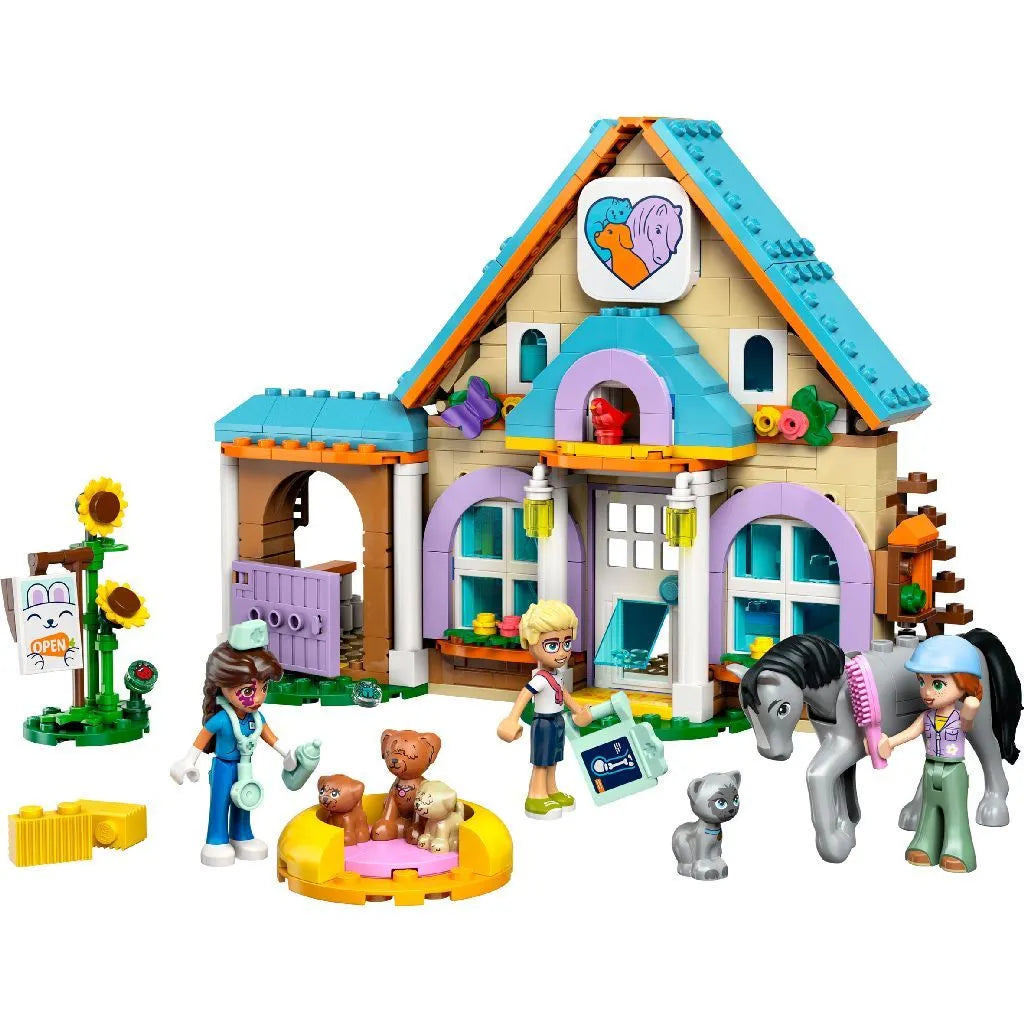 Lego friends clinica veterinara pentru cai si animale de companie 42651