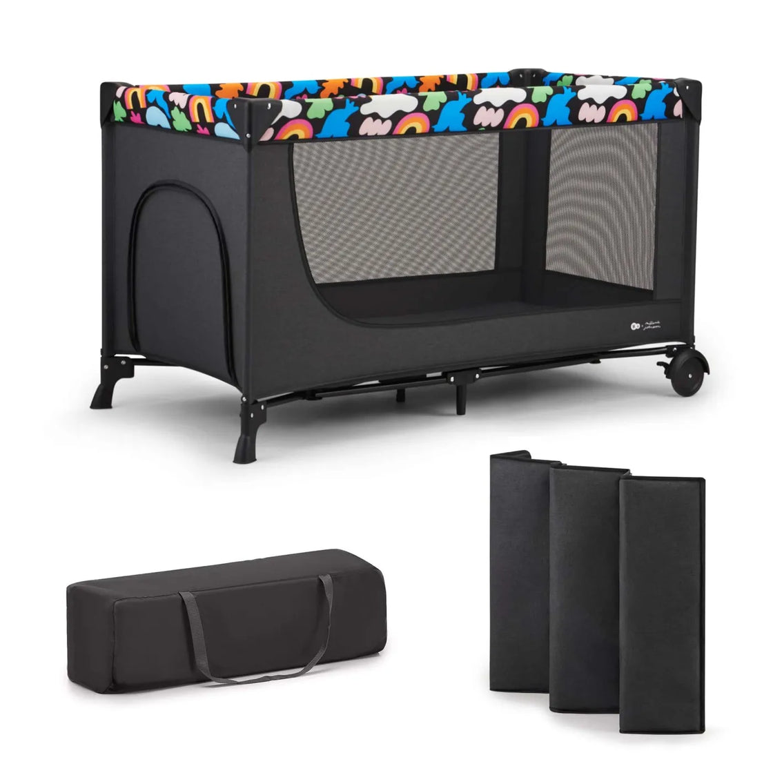 Patut travel kinderkraft joy2, fara accesorii, black