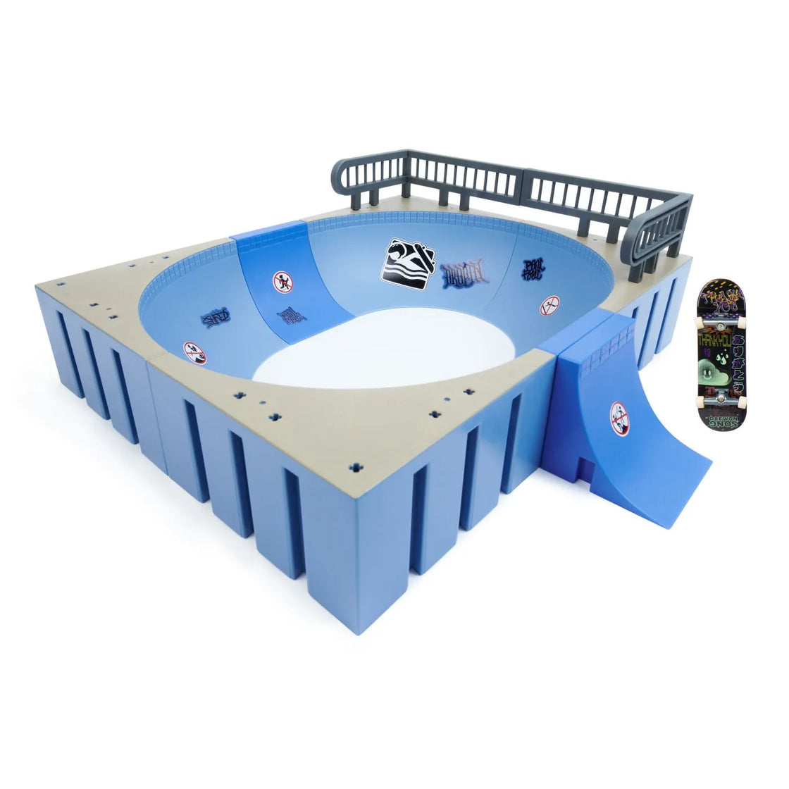 Tech deck set de rampe daewon mega bowl