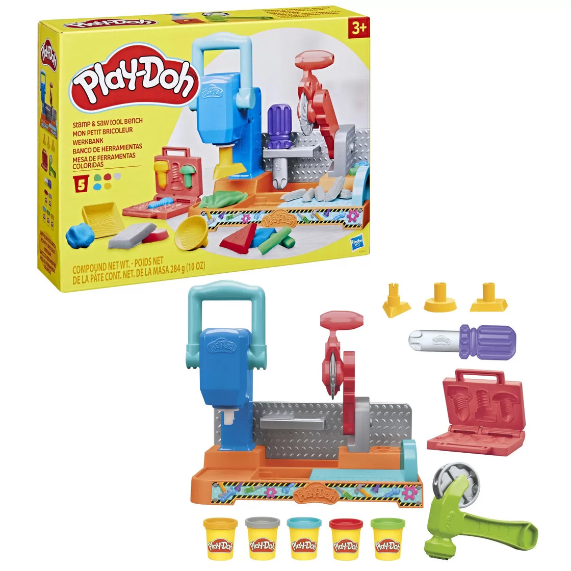 Play doh banc de lucru cu scule