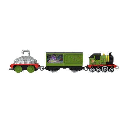 Thomas set de joaca trenulet cu circuit si accesorii whiffs recycling run