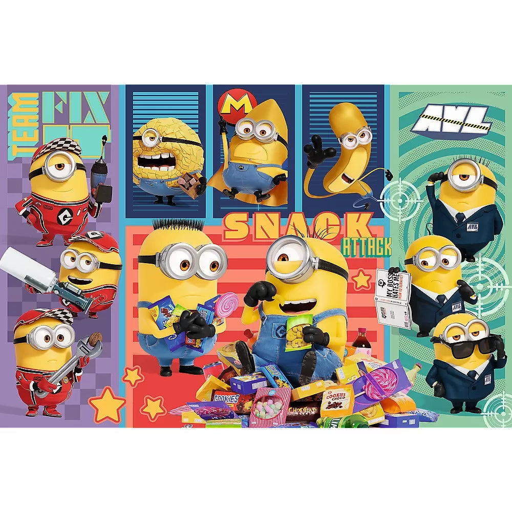 Puzzle trefl 160 despicable me 4 lumea minionilor