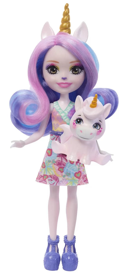 Enchantimals papusi si animalute ulia unicorn si pacifica