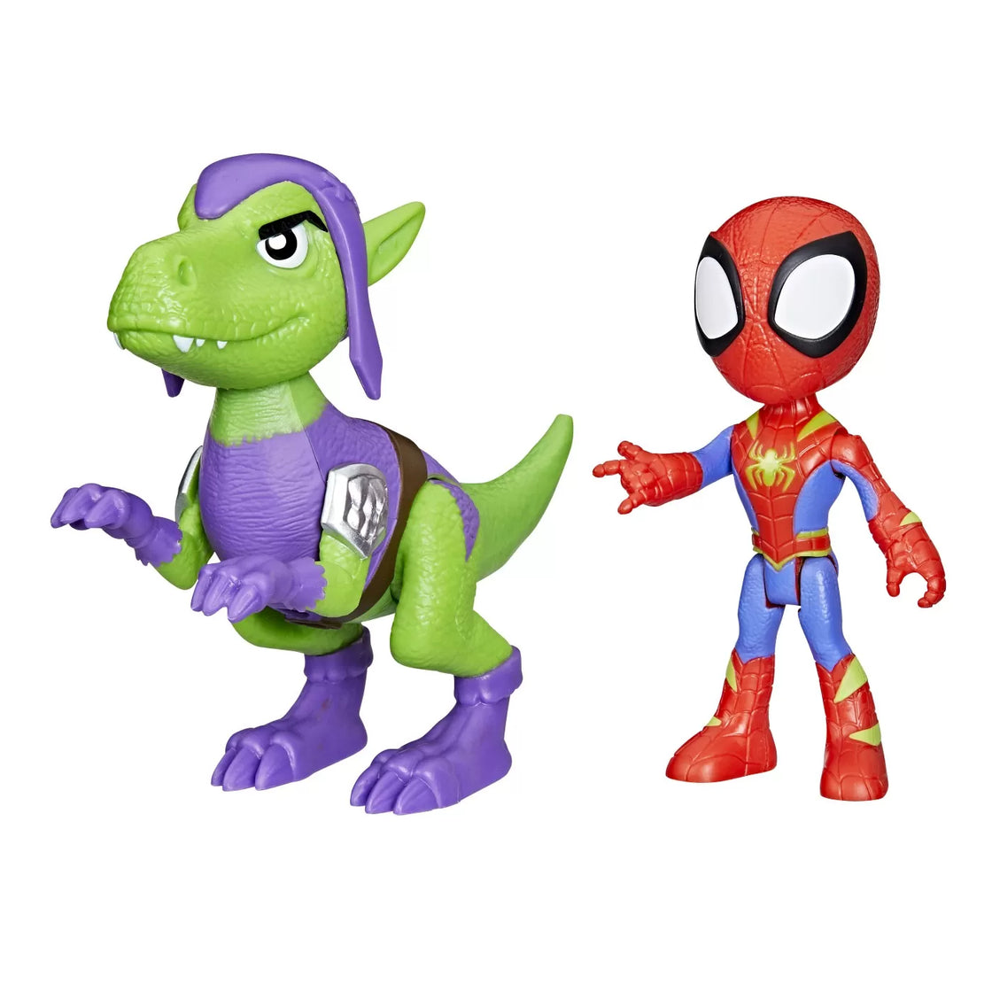 Spidey si prietenii marvel dino webs spidey si goblin raptor