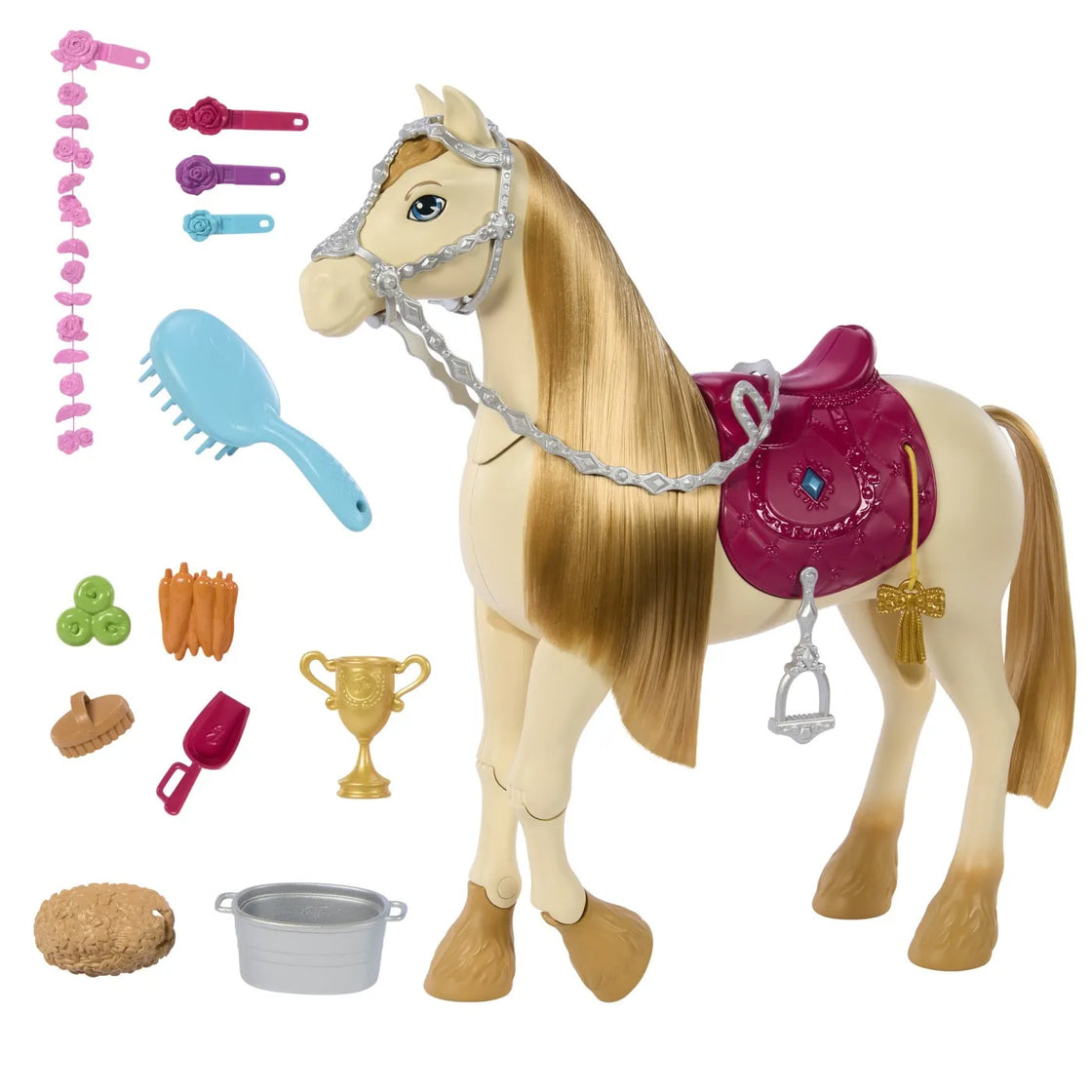 Barbie mysteries calut cu sunete si accesorii