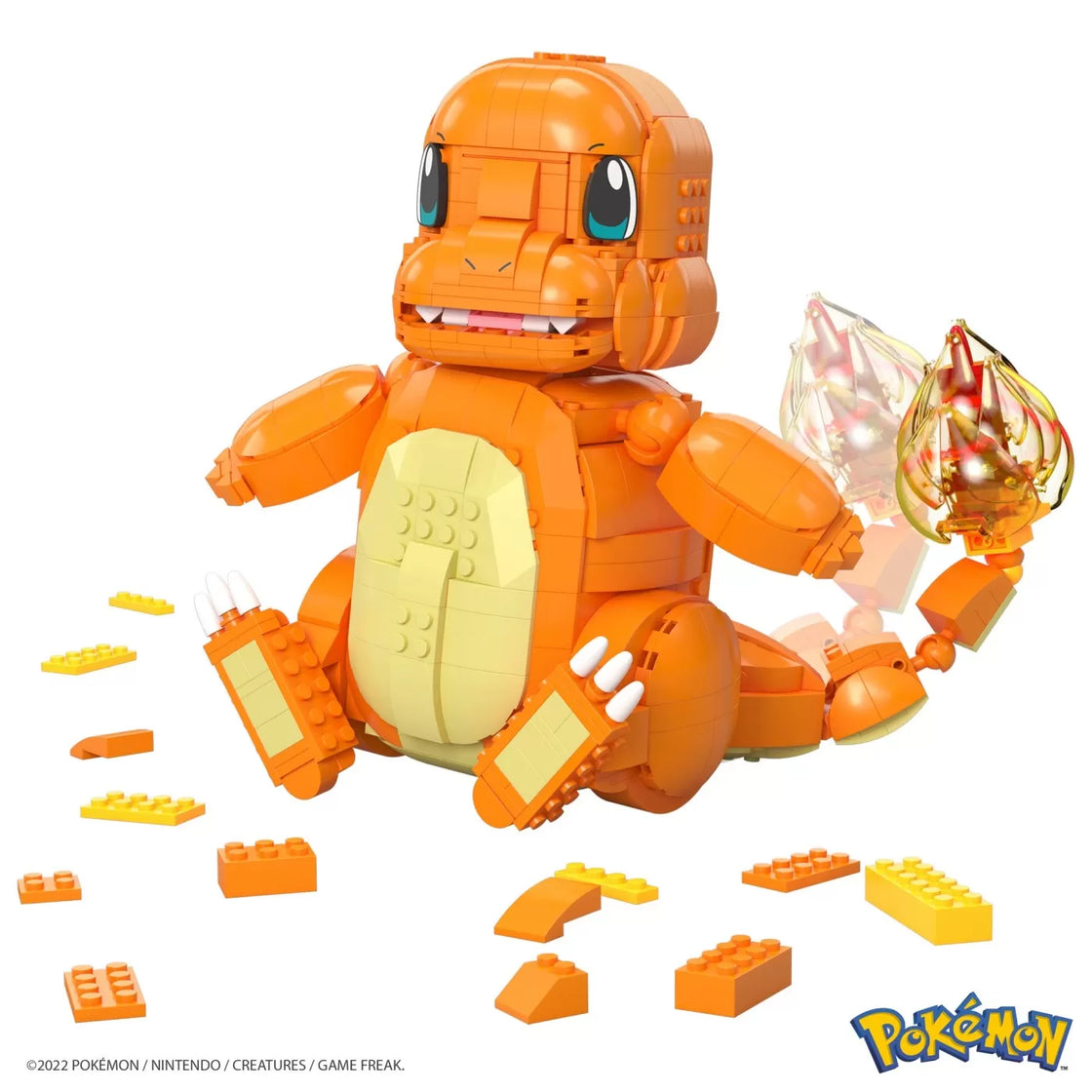 Pokemon mega construx jumbo charmander salameche