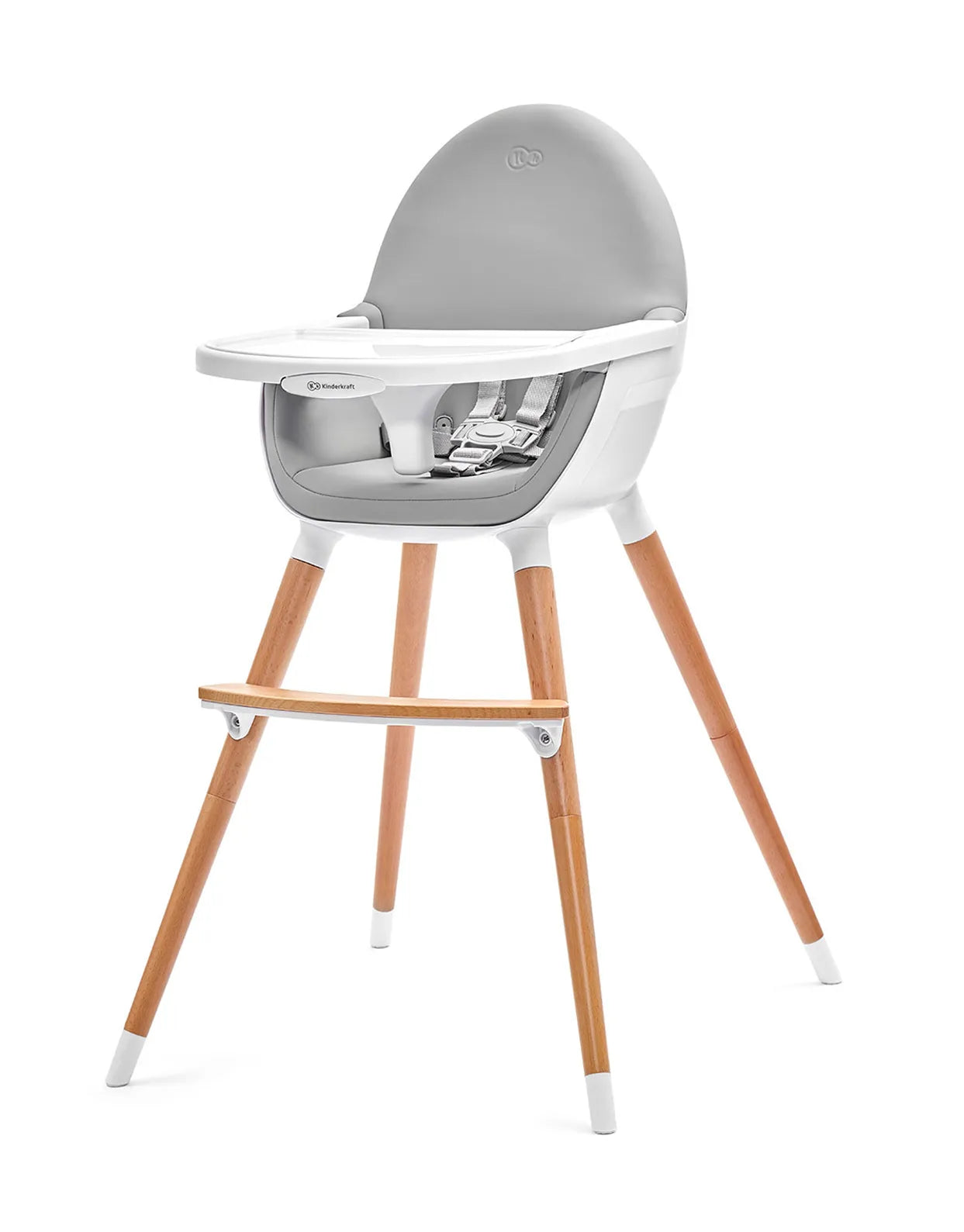 Scaun de masa kinderkraft fini, 2 in 1, grey