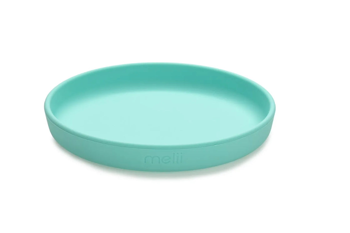 Set 3 recipiente silicon hrana bebe, melii, blue&lime&mint